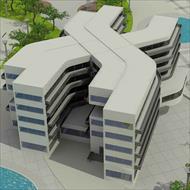 پاورپوینت طراحی معماری 4 نمونه های مشابه هتل